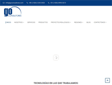 Tablet Screenshot of goconsultores.com